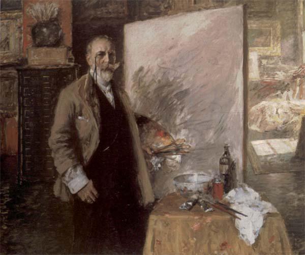 William Merritt Chase Self-Portrait china oil painting image